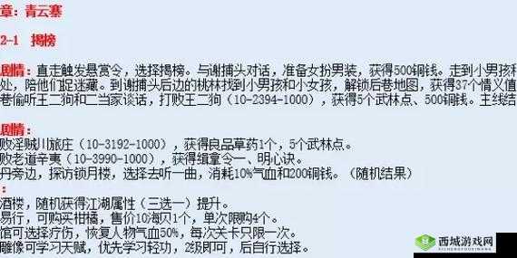 江湖悠悠侠道第二关完美攻略,资源管理、技巧与最大化价值