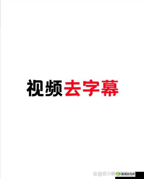 中文字幕一区视频一线:带来全新视觉体验